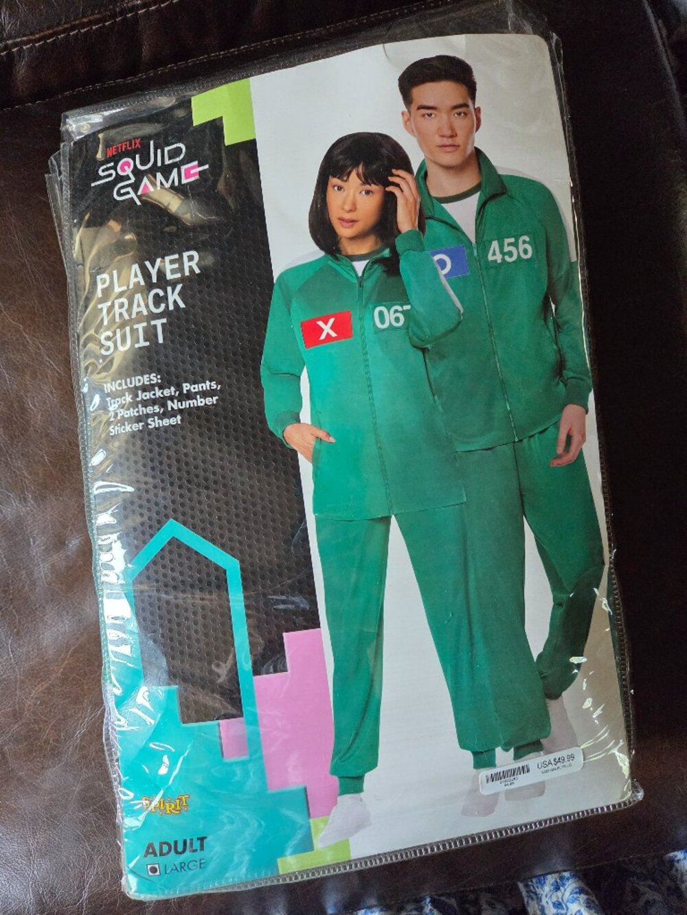 Squid Game Player Track Suit Costume - L
